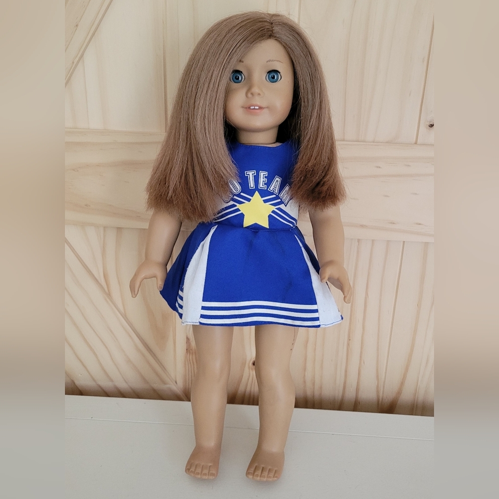 American Girl Doll cheerleader